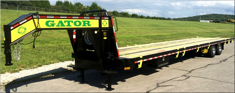 EQUIPMENT TRAILER - TANDEM DUAL GOOSENECK TRAILER FOR SALE  Marshall County, Tennessee